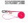10161 HONEYCOMB DOG LEASH WITH HANDLE 3M x1CM PINK