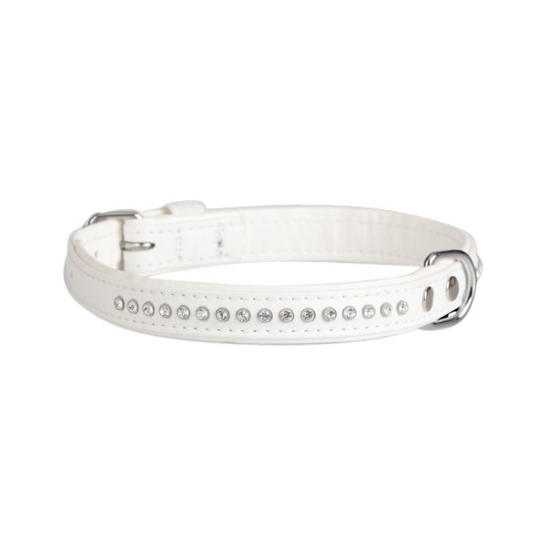 13988 GLAMOUR COLLAR 1,6X41CM WHITE