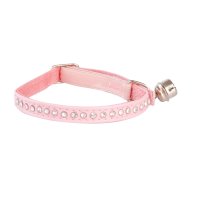 21263 GLAMOUR COLLAR WITH ELASTIC BAND 1X34CM ROSY