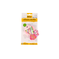 21163 CAT TOY FISH PINK
