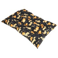 18178 PET BED - QUILTED 90X60 CM, BLACK