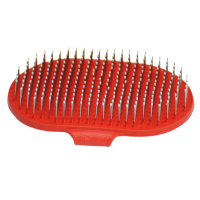 17085 RUBBER CURRYCOMB HAND FASTENING 8,5 X 13 CM