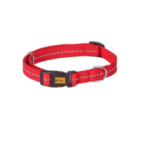 11540  REFLECTIVE TAPE COLLAR 1,0X 20-28 CM RED