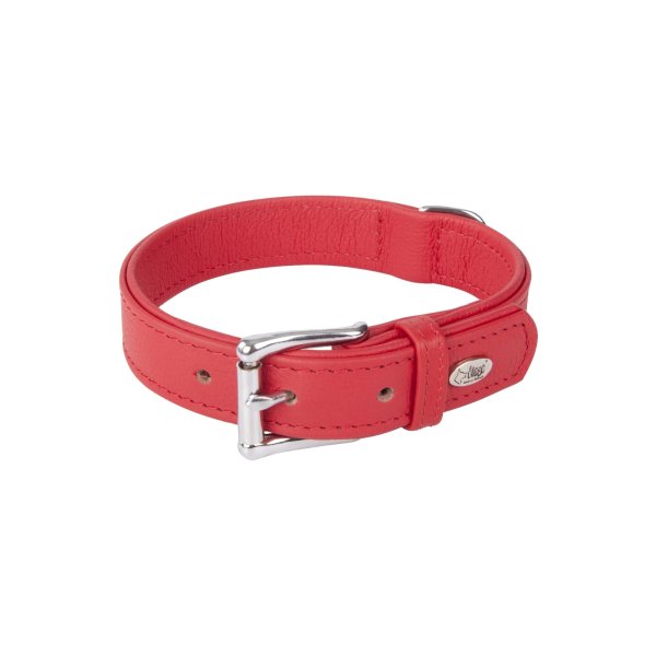 13808 ROYAL LEDER HALSBAND 3,0X60CM ROT