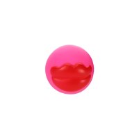 16960 DOG TOY MOUTH BALL 8 CM PINK